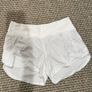 Lululemon Mid Rise Speed Up Shorts